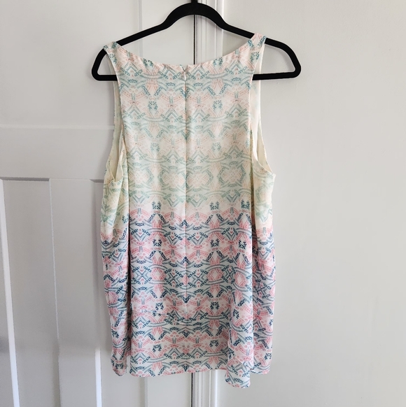 CAbi Multicolor Sleeveless Blouse - Picture 2 of 5